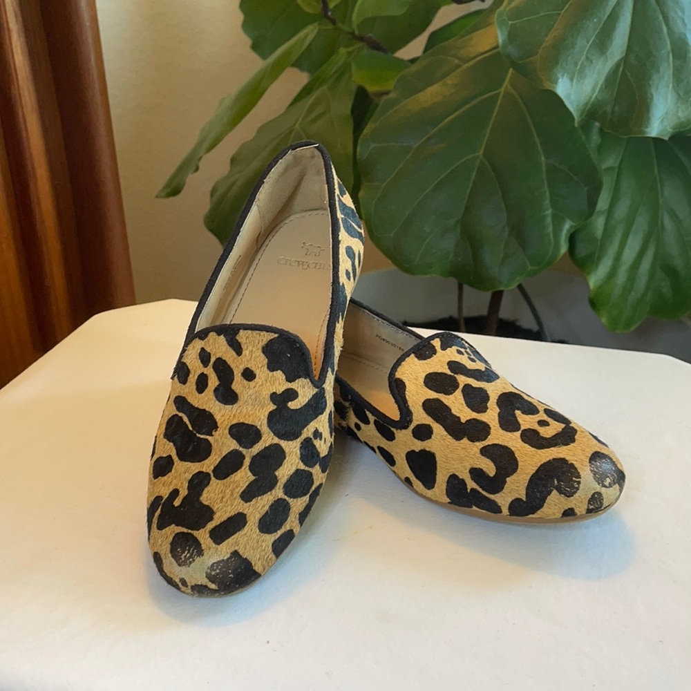 Crewcuts Leopard Loafers Size 13